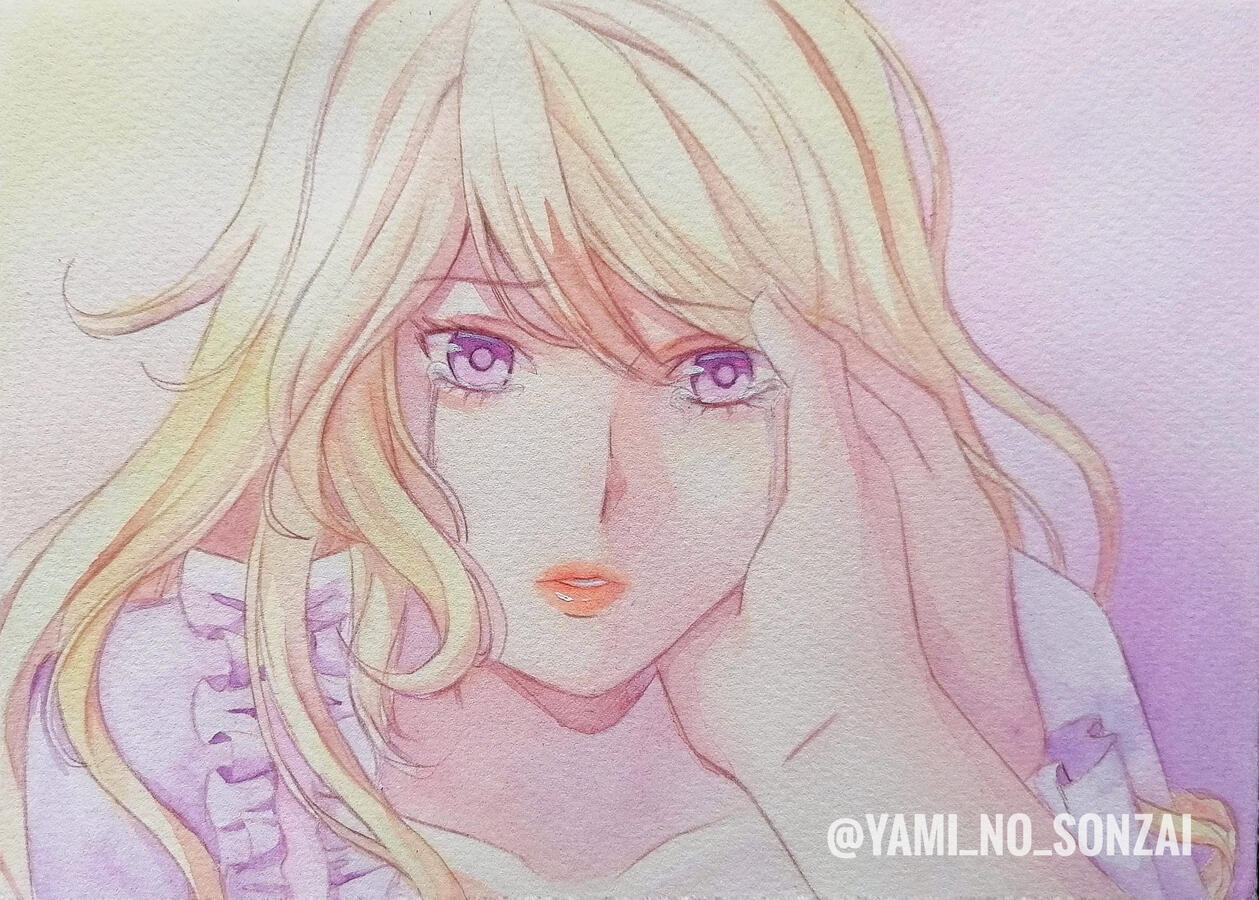 Crying Lucine Watercolor